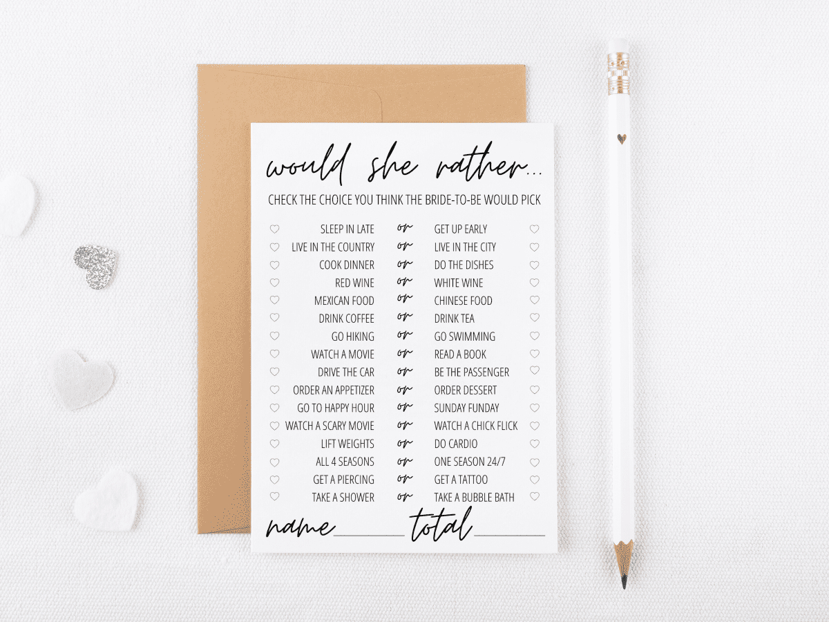 12 Free Printable Bridal Shower Games | Modern Moh pertaining to Bridal Shower Games Printable Free