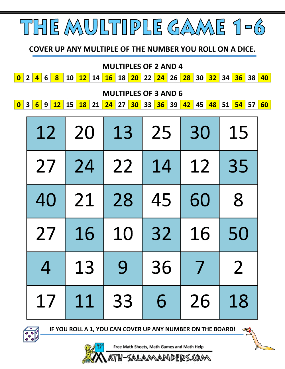 2Nd Grade Math Games in Math Games For 2nd Graders Printable
