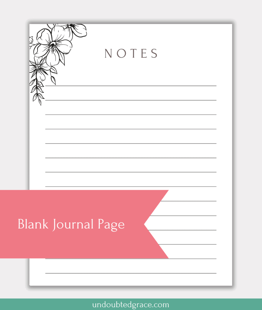 30+ Gorgeous Printable Journal Pages For Planners And Bullet in Free Printable Journal Pages