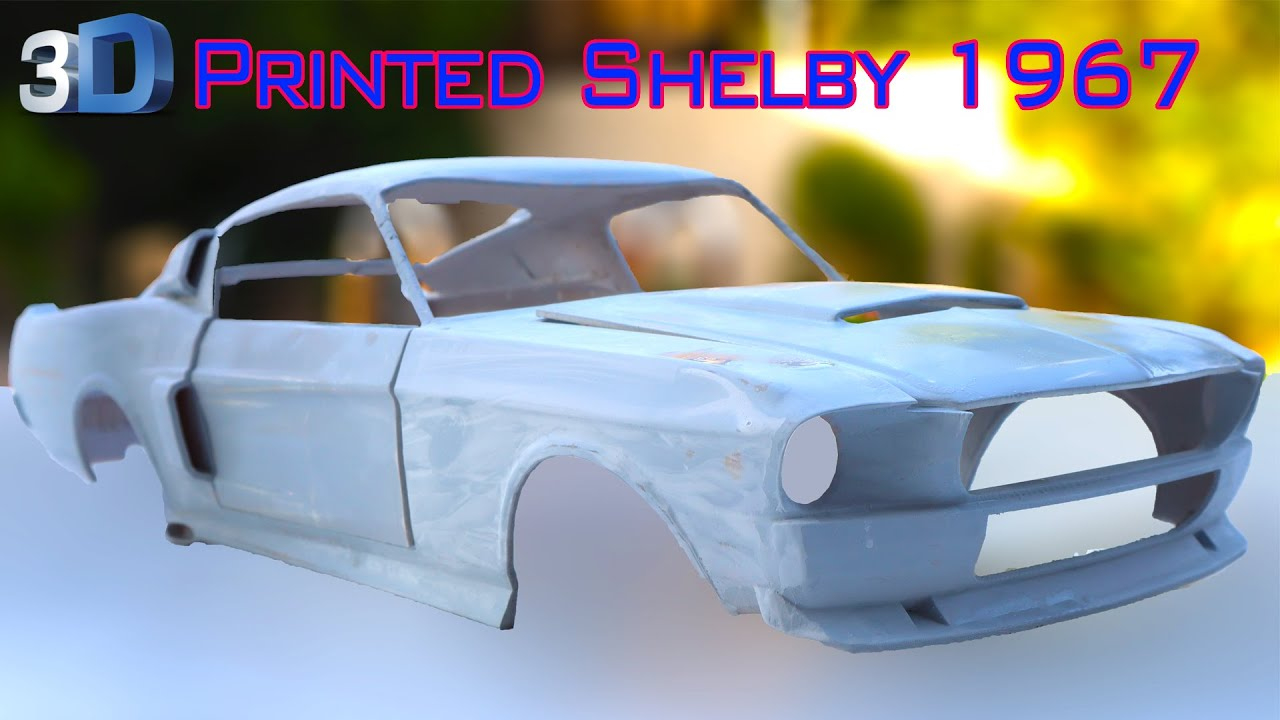 3D Printing 10Th Scale Shelby 1967Part1/How To 3D Print Rc Car Body/Painting Rc Body/Scale Addiction regarding 3d Printable Rc Car Body'