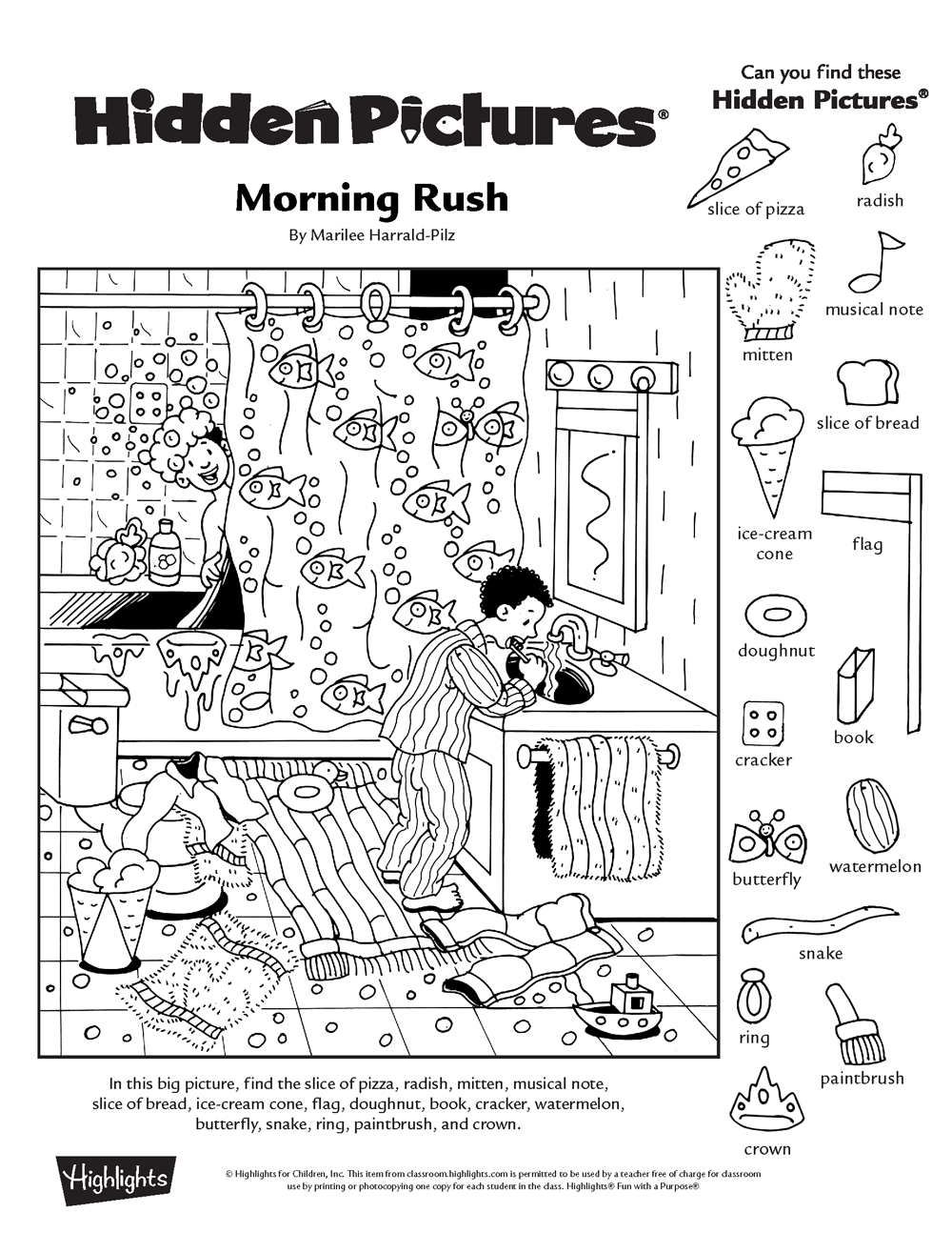 430 Hidden Pictures Pages Ideas | Hidden Pictures, Hidden Picture with regard to Highlights Find The Hidden Pictures Printable