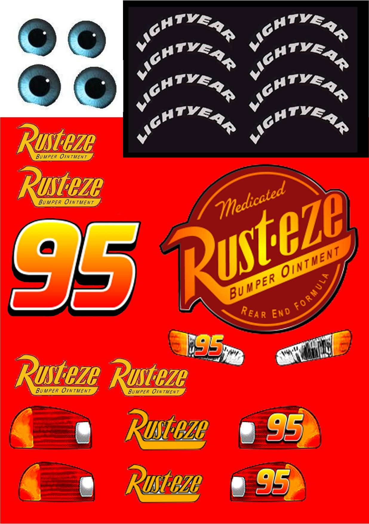 9 Mcqueen Ideas | Mcqueen, Lightning Mcqueen, Disney Cars throughout Free Printable Lightning Mcqueen Decals