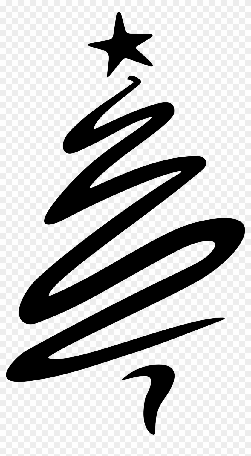 Archaiccomely Christmas Tree Clipart White Png Clipartfest - Free with Free Printable Silhouette Christmas Stencils