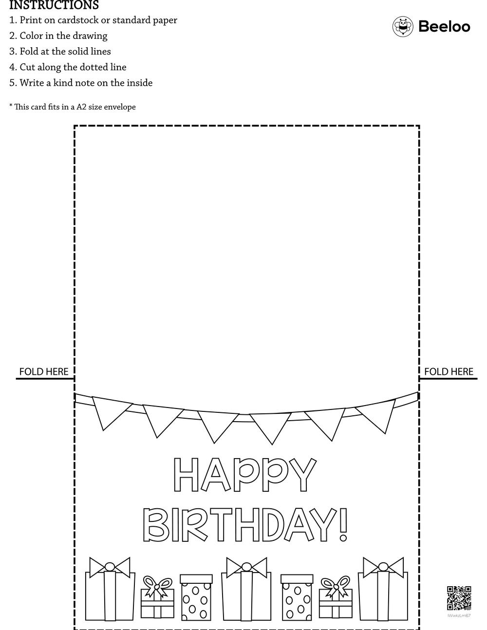 Birthday-Themed Greeting Cards • Beeloo Printable Crafts And throughout Printable Birthday Cards For Kids