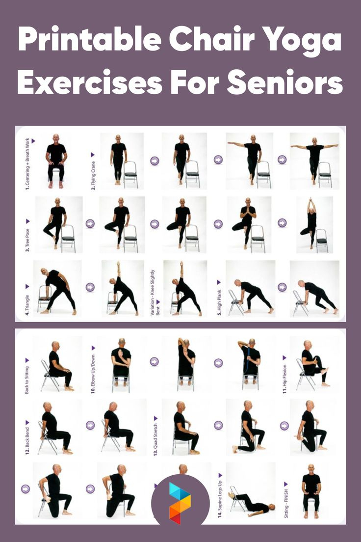 Chair Yoga Exercises For Seniors - 20 Free Pdf Printables | Printablee throughout Chair Exercises For Seniors Printable