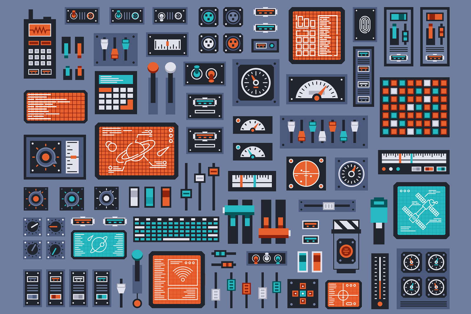 Control Panels Spaceship On Yellow Images Creative Store - 59697 regarding Free Printable Spaceship Control Panel