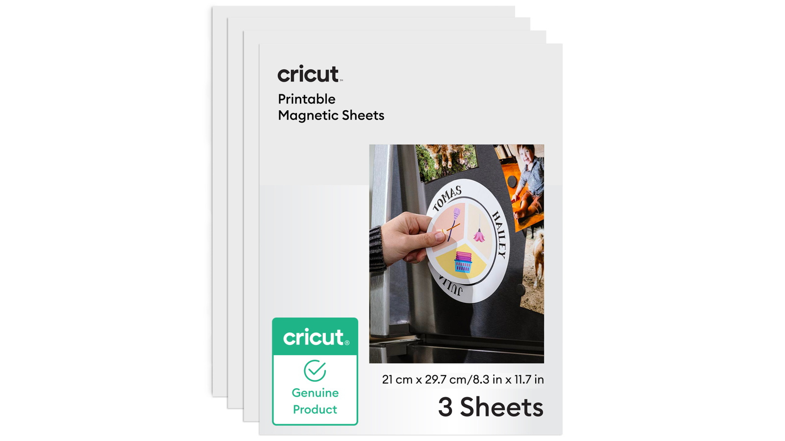 Cricut 3-Sheets A4 White Printable Magnet Sheet | Joyce Mayne with Printable Magnet Sheets For Cricut