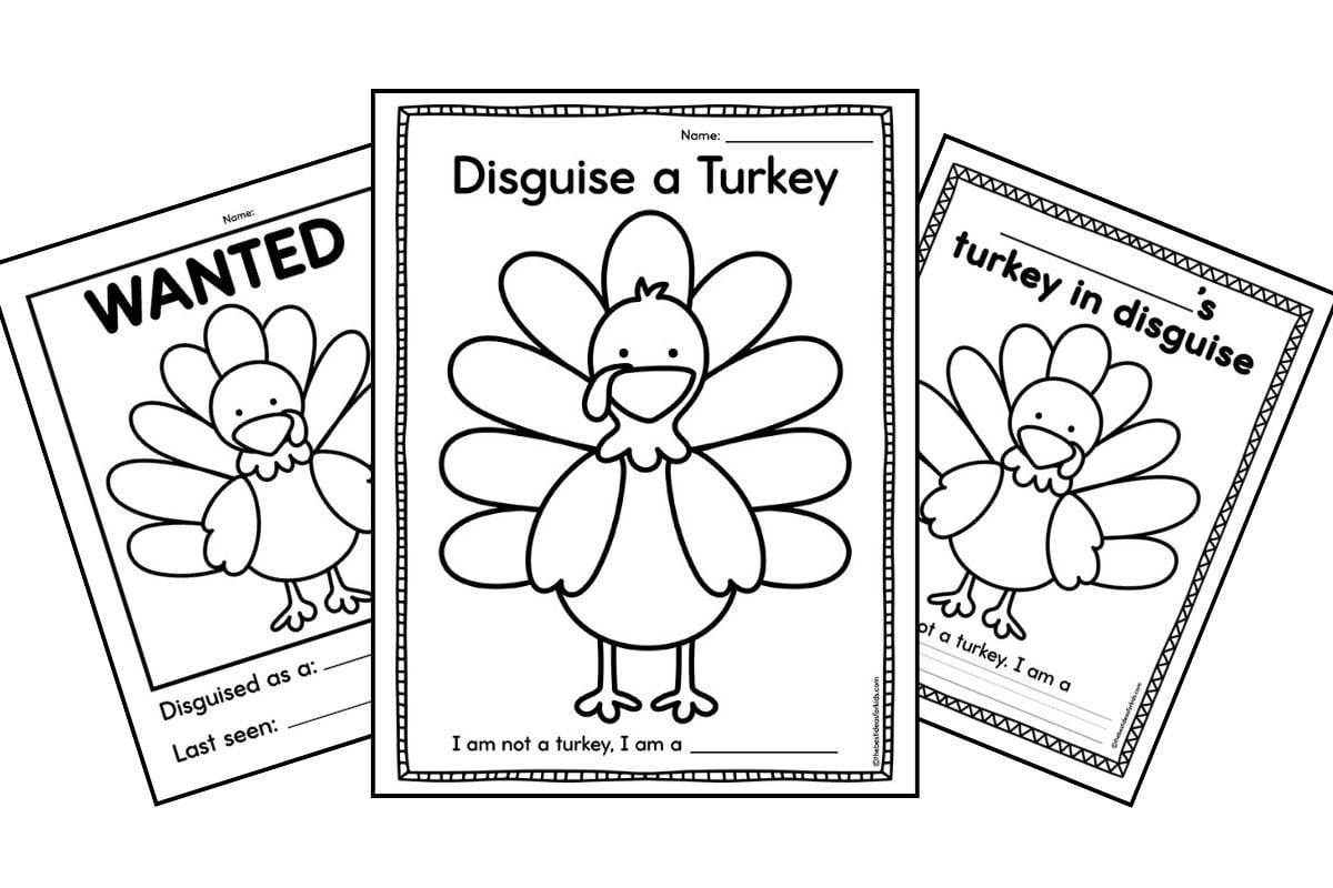 Disguise A Turkey Template (Free Printables) - The Best Ideas For Kids throughout Printable Disguise a Turkey Project