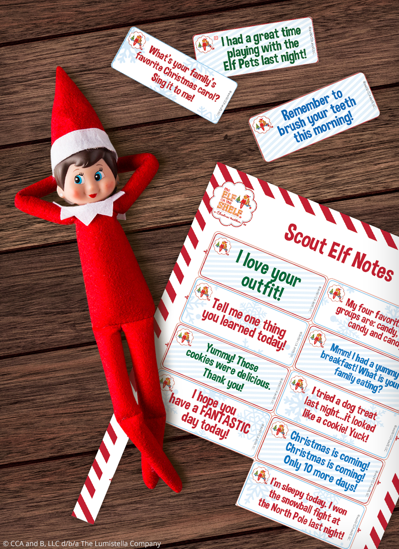 Download Free Printable Elf On The Shelf Notes | The Elf On The Shelf pertaining to Notes From The Elf On The Shelf Printables