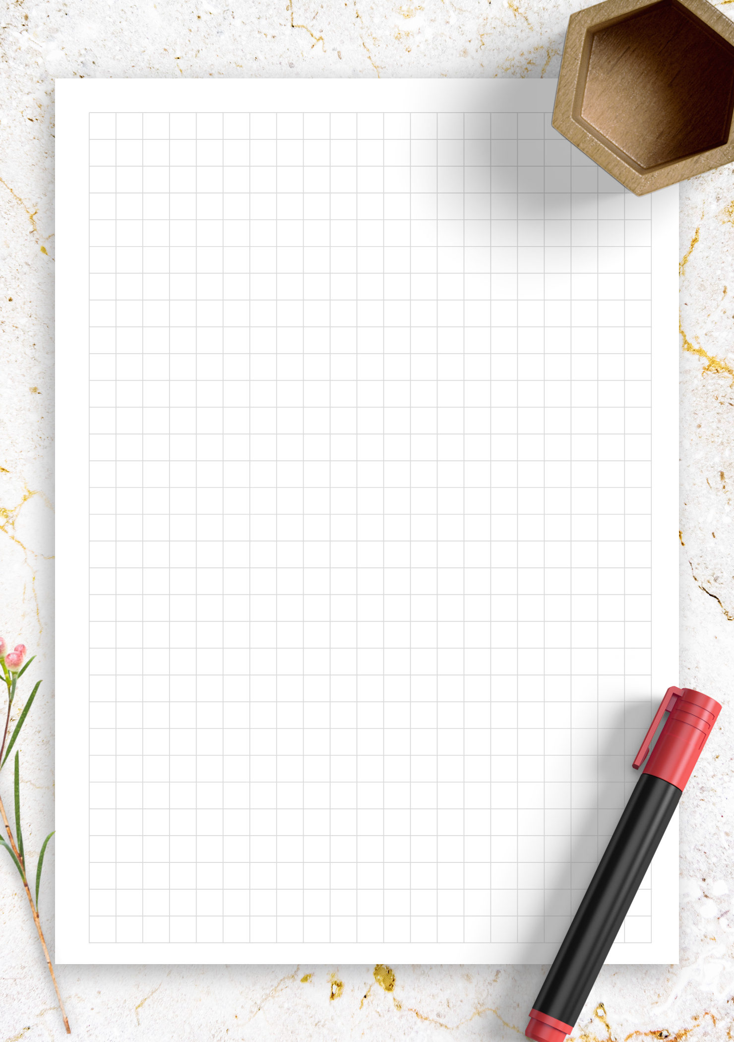 Download Printable 1/4 Inch Graph Paper Printable Pdf throughout 1/4 Graph Paper Template Printable