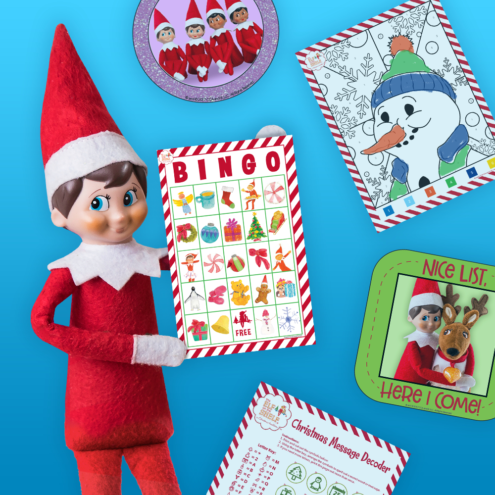 Download Printable Elf On The Shelf Activities | The Elf On The Shelf inside Elf On The Shelf Printable