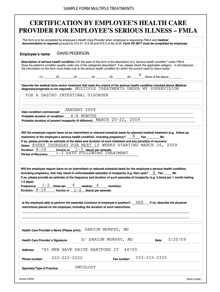 Fmla Forms: Fill Out & Sign Online | Dochub pertaining to Usps Fmla Printable Forms Download