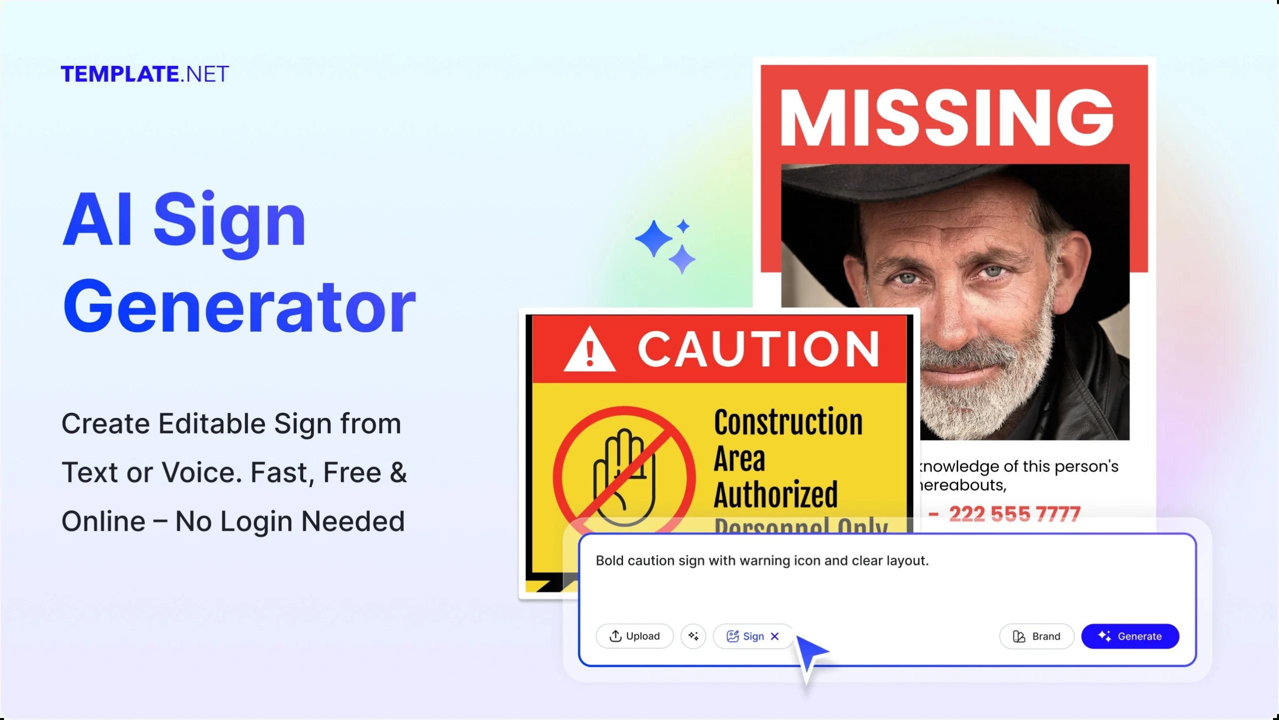 Free Ai Sign Generator, Free Sign Maker Online in Free Online Sign Maker Printable