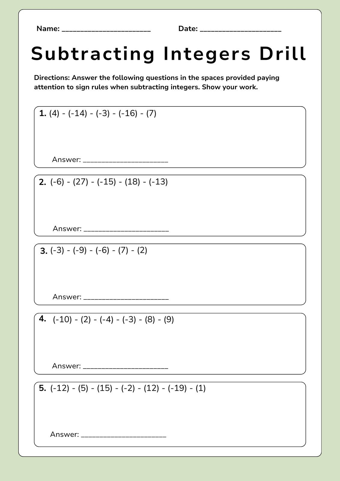 Free Printable 8Th Grade Math Worksheet Templates | Canva regarding Free Math Worksheets For 8th Graders Printable