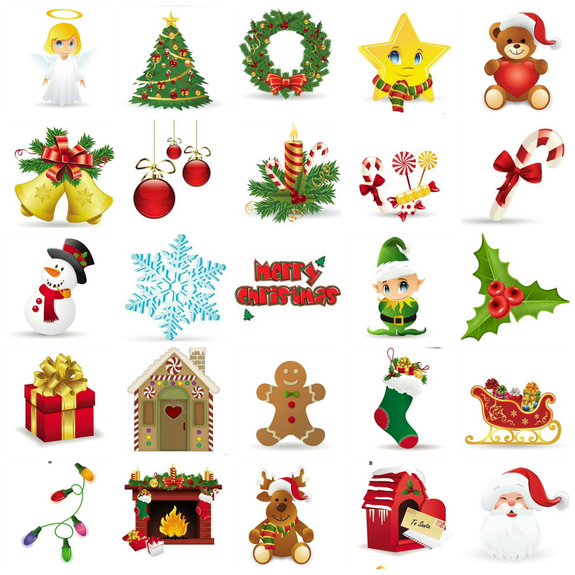 Free Printable Christmas Cutouts - Printable Party Favors throughout Cut Out Printable Christmas Decorations