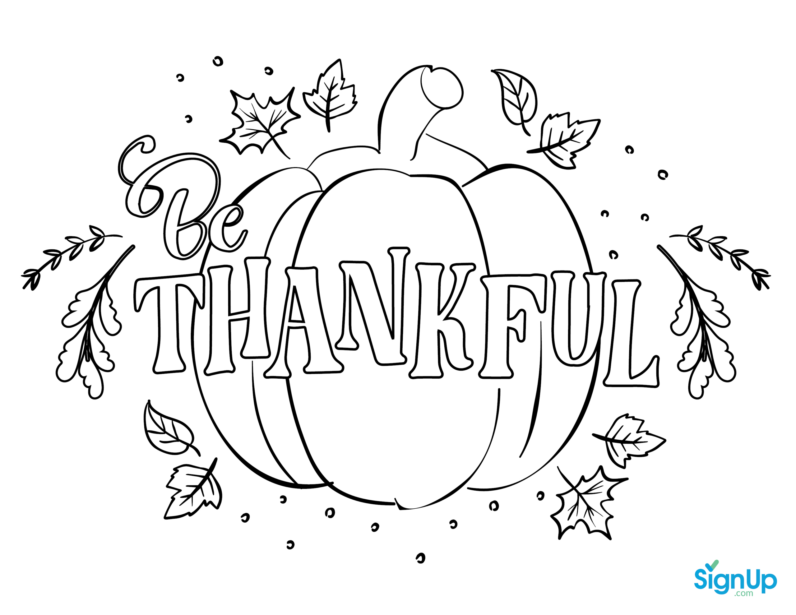 Free Printable: Day Of Thanks Coloring Place Mats | Signup with I Am Thankful For Placemat Printable