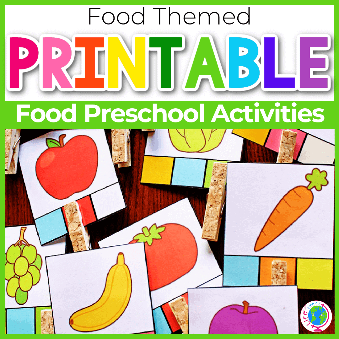 Free Printable Food Games & Activities For Preschoolers pertaining to Printable Healthy Food Activities For Preschoolers