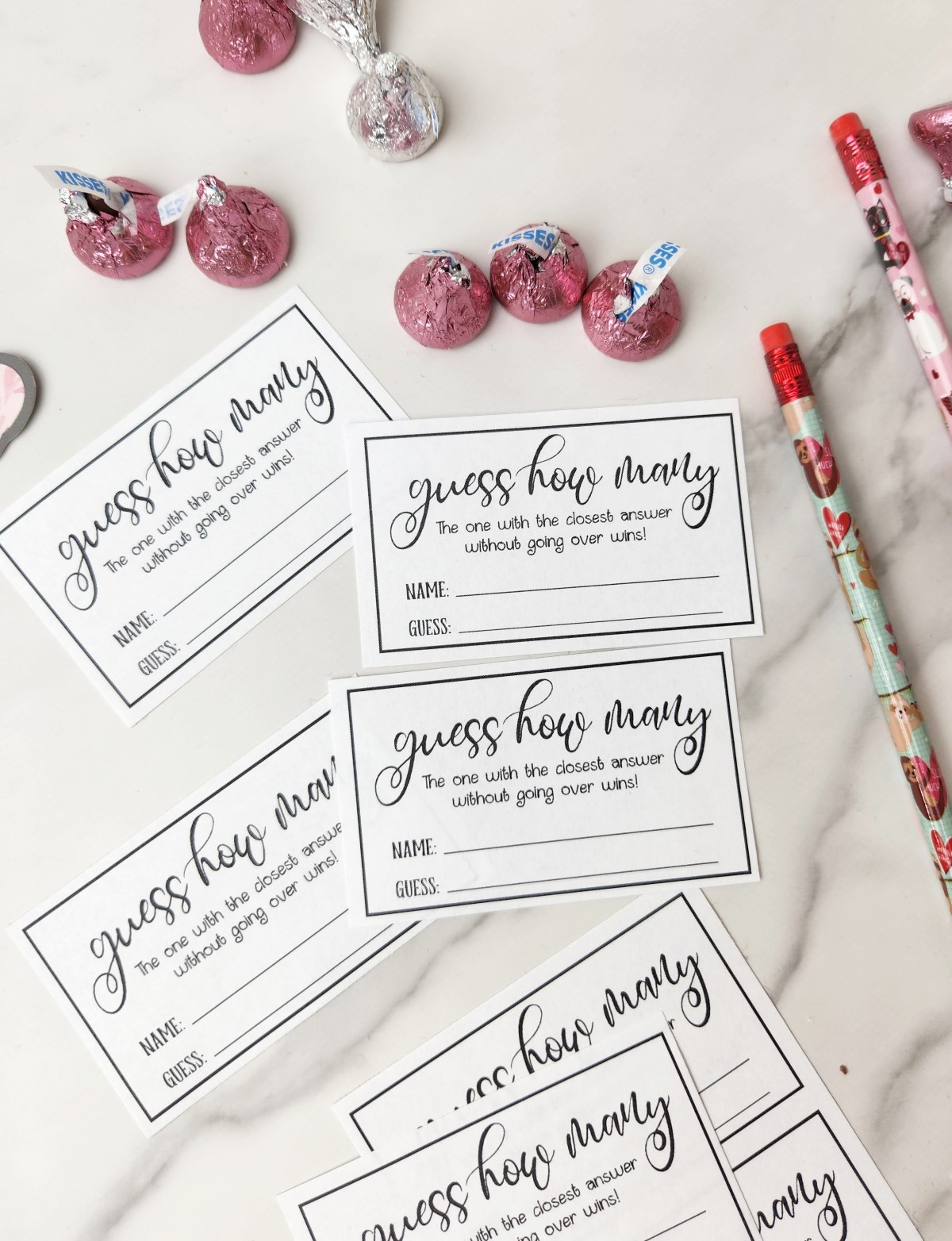 Free Printable Guess How Many Printable Sheet! - Leap Of Faith with regard to Guess How Many Printable Template Free