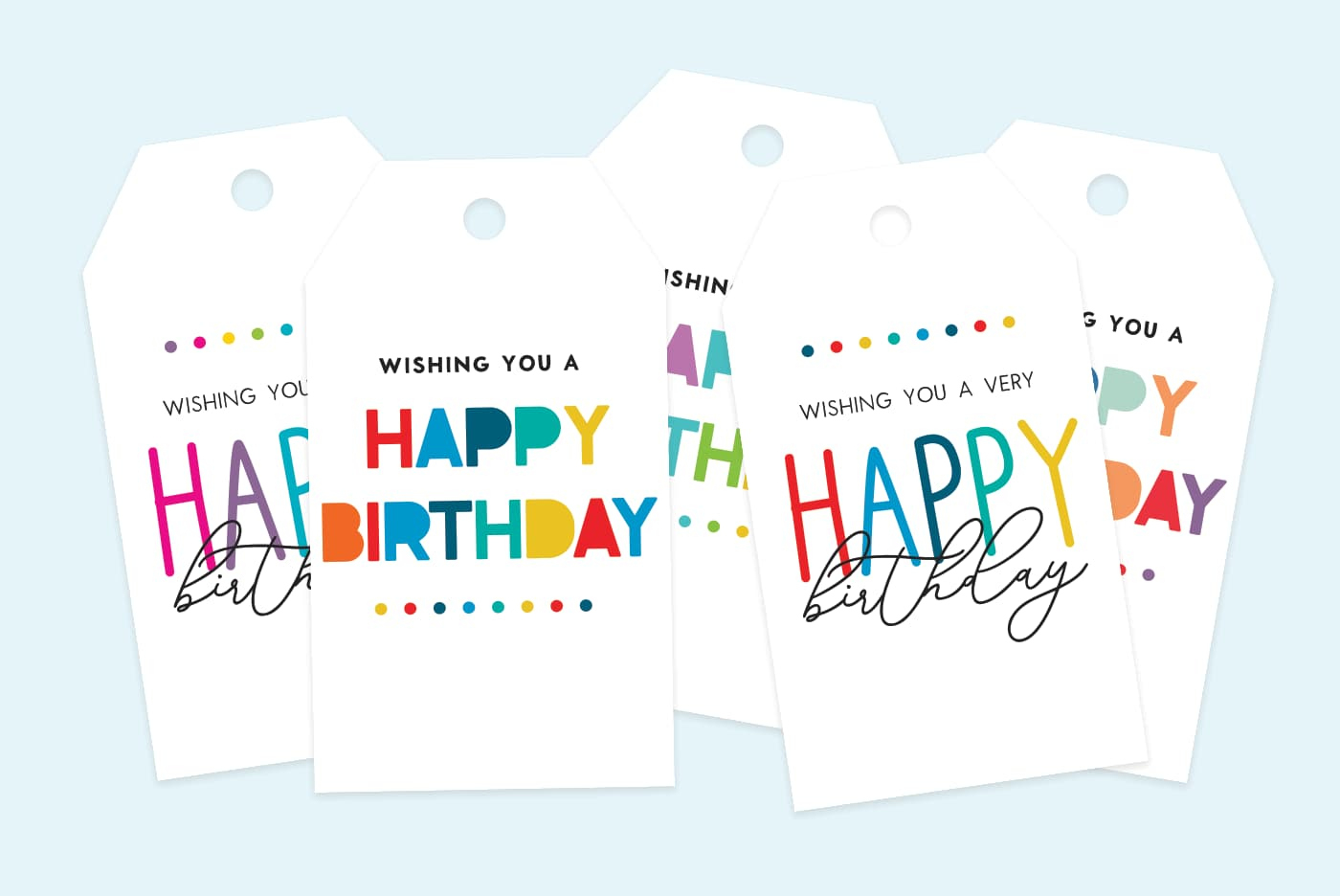 Free Printable Happy Birthday Gift Tags - Favorite Printables with Free Printable Birthday Gift Tags