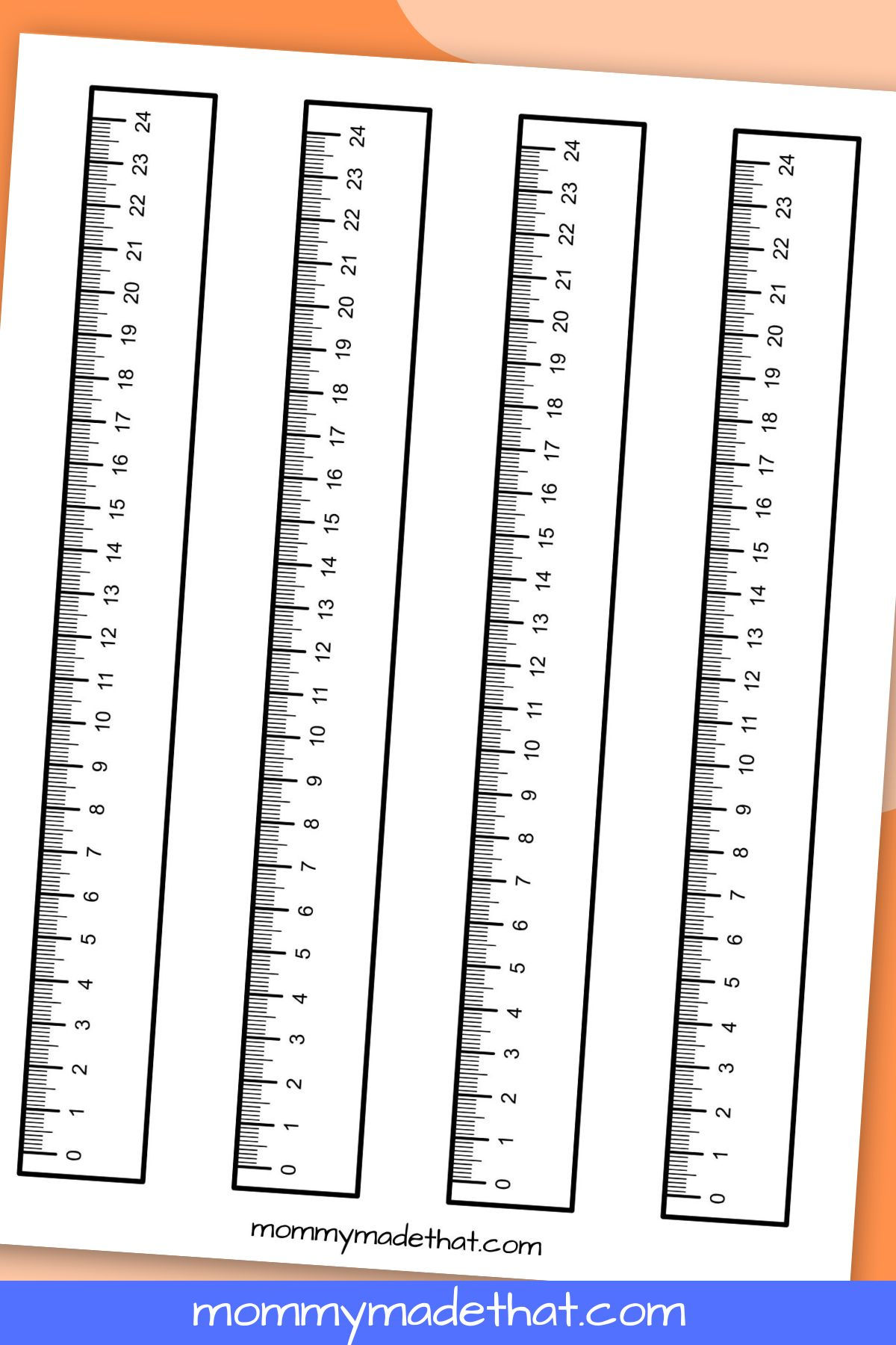 Free Printable Millimeter Ruler (Actual Size) for Printable Millimeter Ruler For Eyeglasses