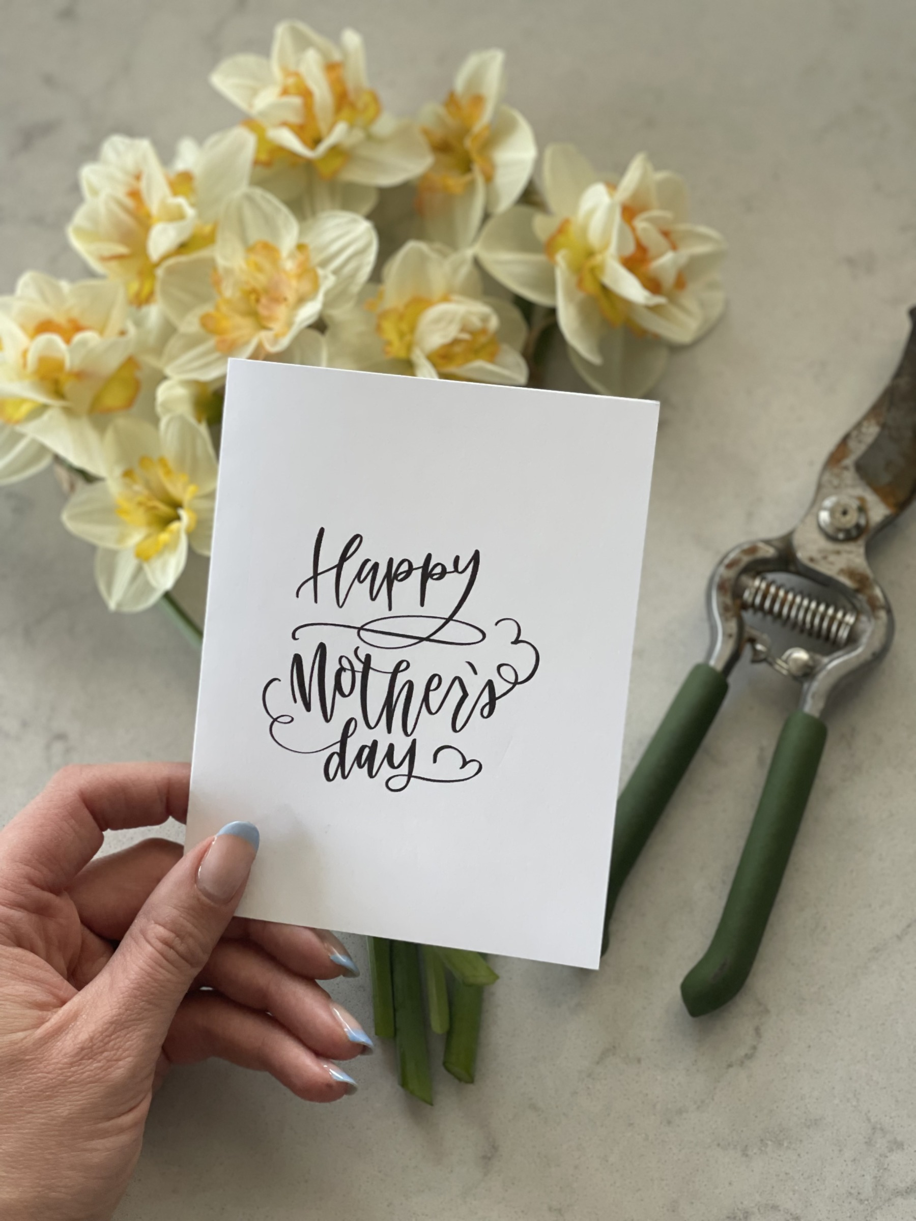 Free Printable Mothers Day Card - Lemon Thistle with regard to Printable Happy Mothers Day Card