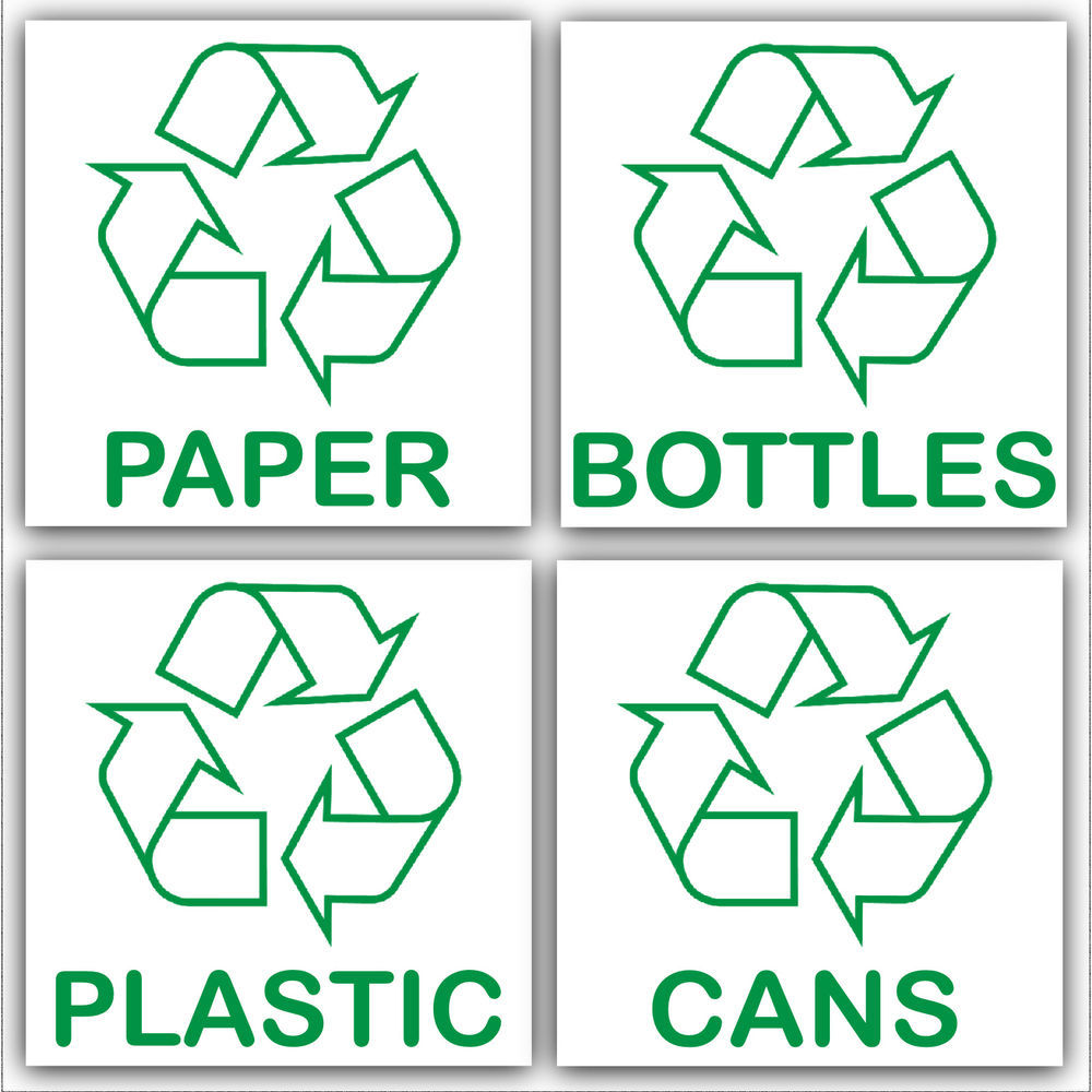 Free Printable Recycling Signs For Bins - Printable Party Favors pertaining to Free Printable Recycling Signs For Bins
