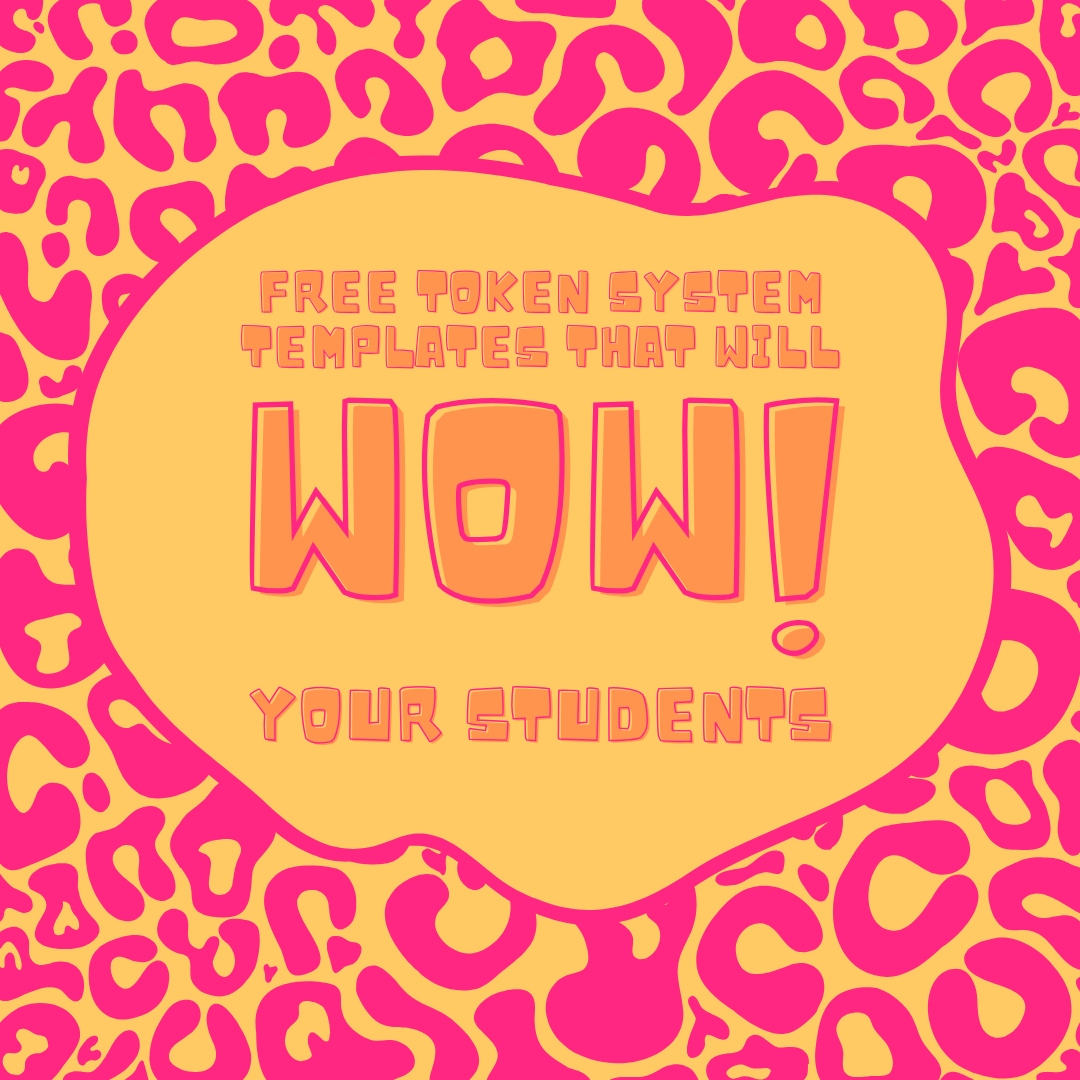 Free Token System Templates That Will Wow Your Students — Spedly intended for Free Printable Token Board Printable