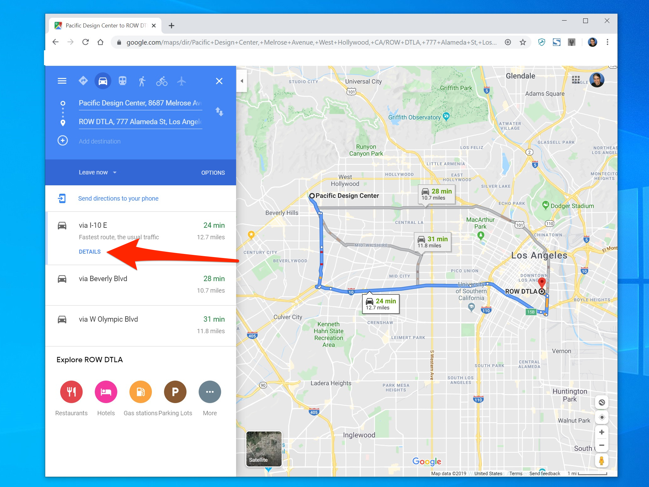 How To Print Directions From Google Maps In 5 Steps - Worksheets pertaining to Printable Map with Driving Directions