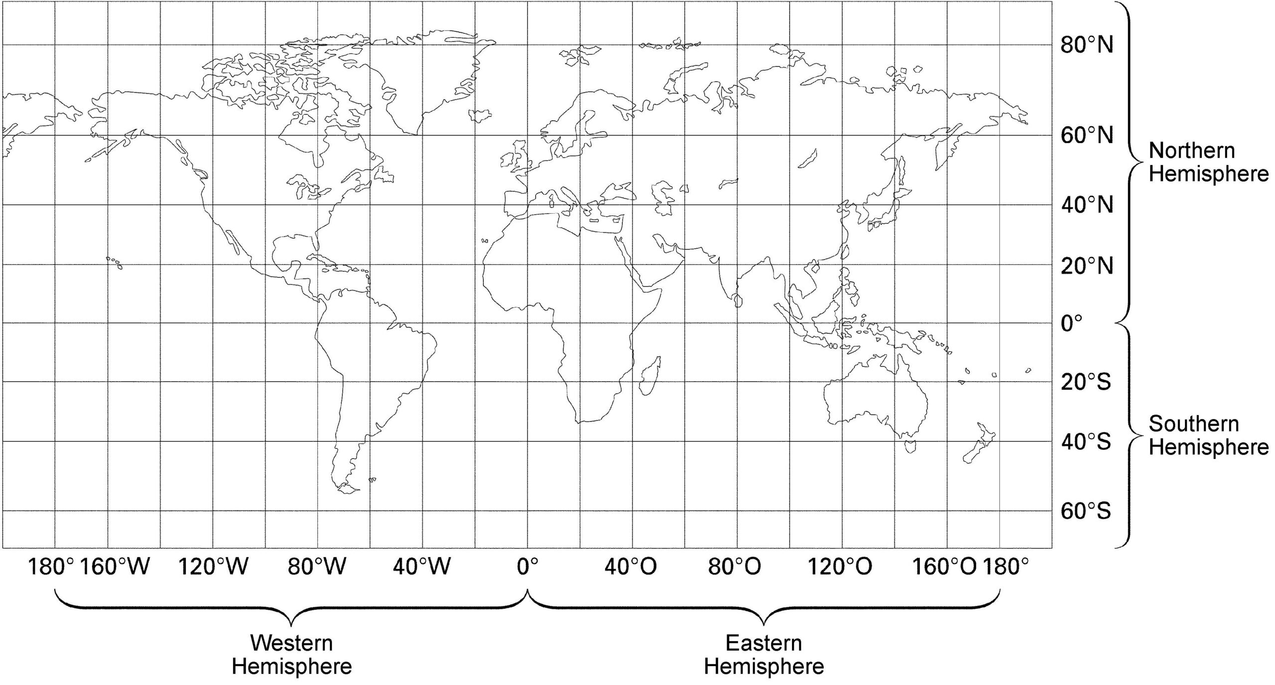 Latitude And Longitude Blank World Map With Lines Furlongs Me At within Map Of World With Latitude And Longitude Printable