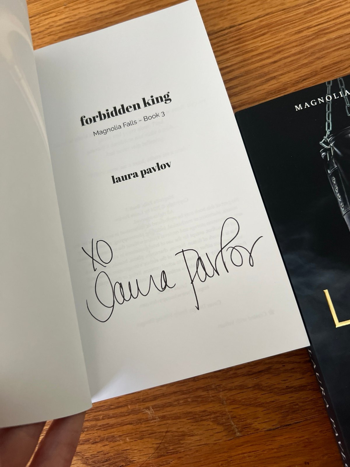 Laura Pavlov Signing Exclusive Magnolia Falls Series regarding Laura Pavlov Reading Order Printable List