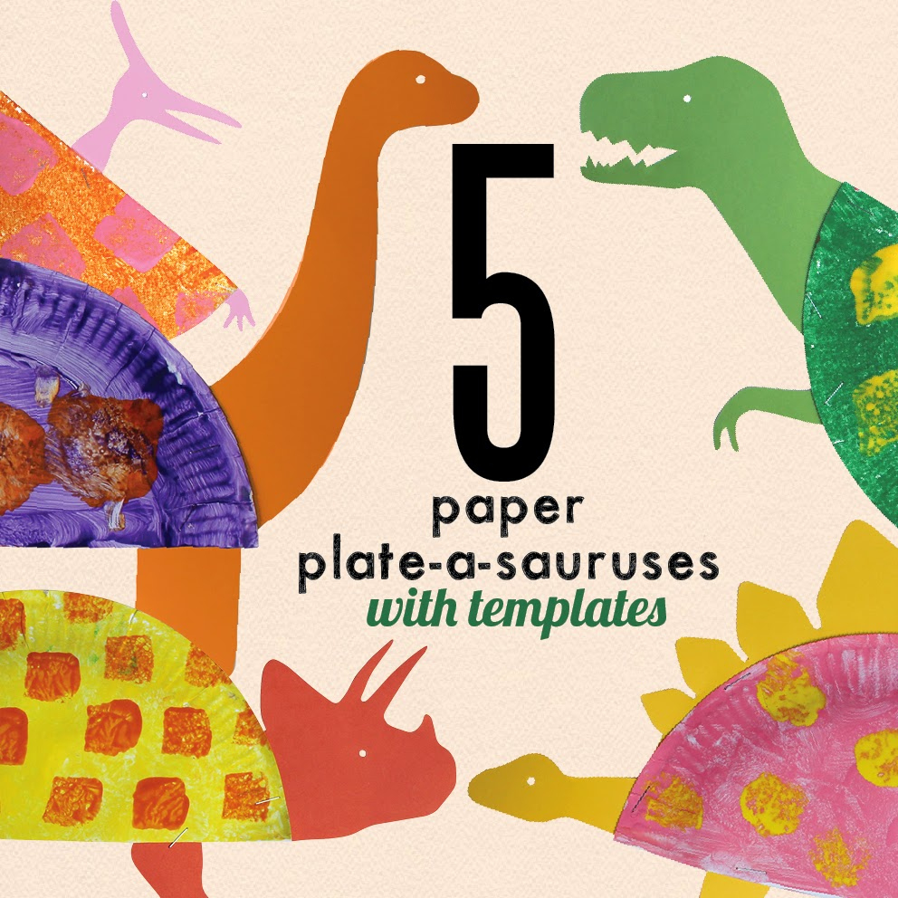 Learn With Play At Home: Paper Plate Dinosaur Craft For Kids With with Printable Dinosaur Paper Plate Craft Template