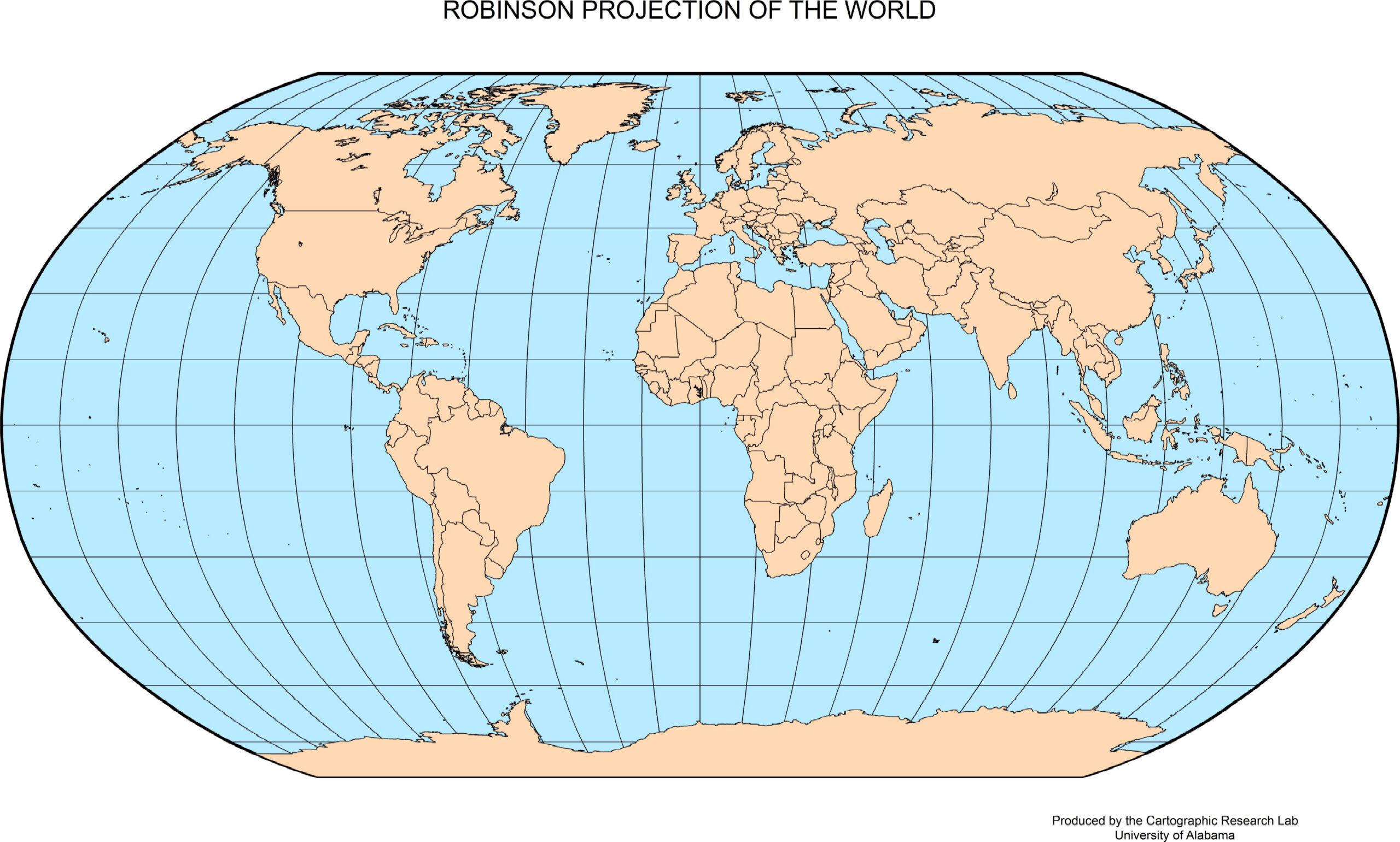Maps Of The World inside Map Of World With Latitude And Longitude Printable