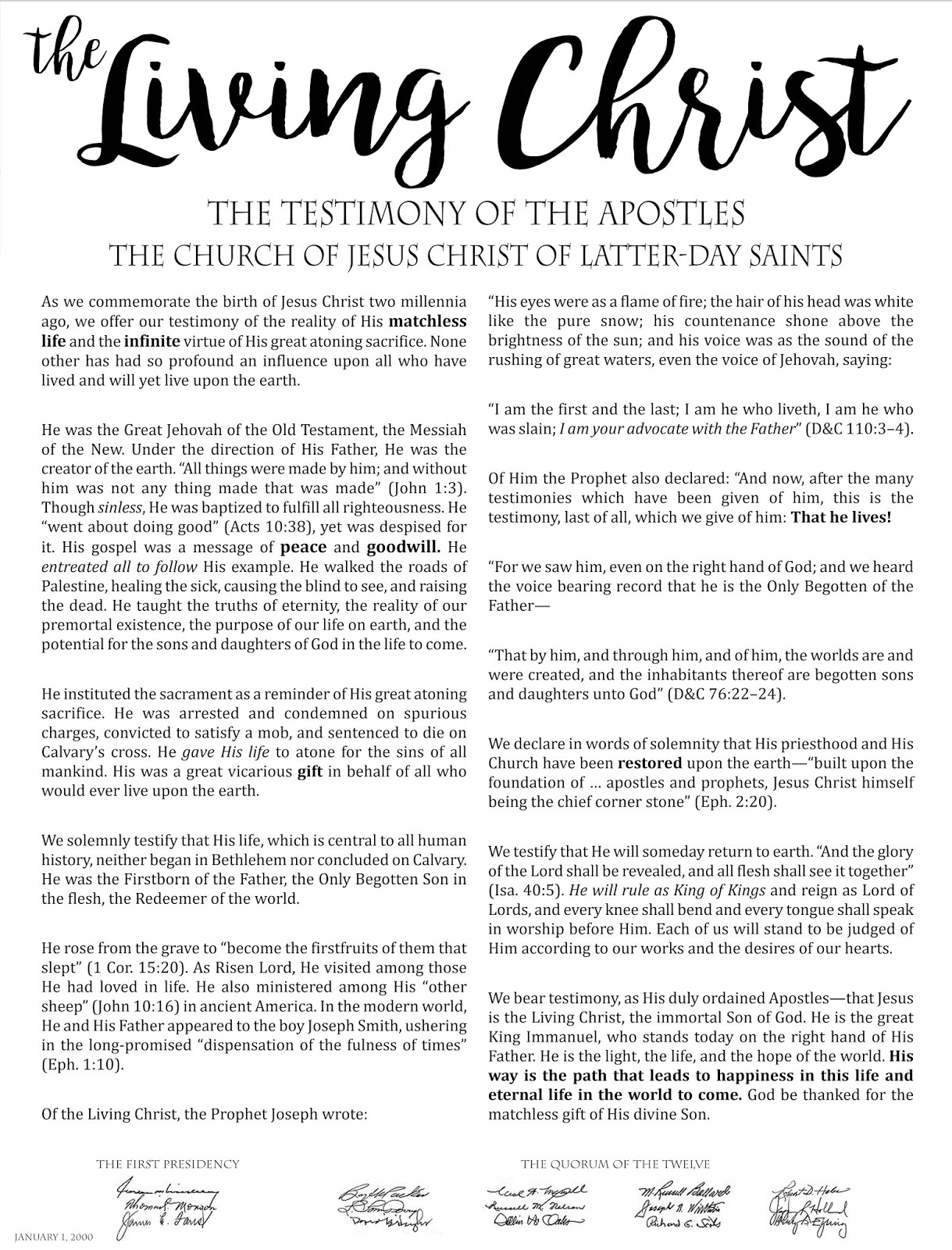 Mimiberry Creations: Free The Living Christ Large Printable with regard to The Living Christ Free Printable