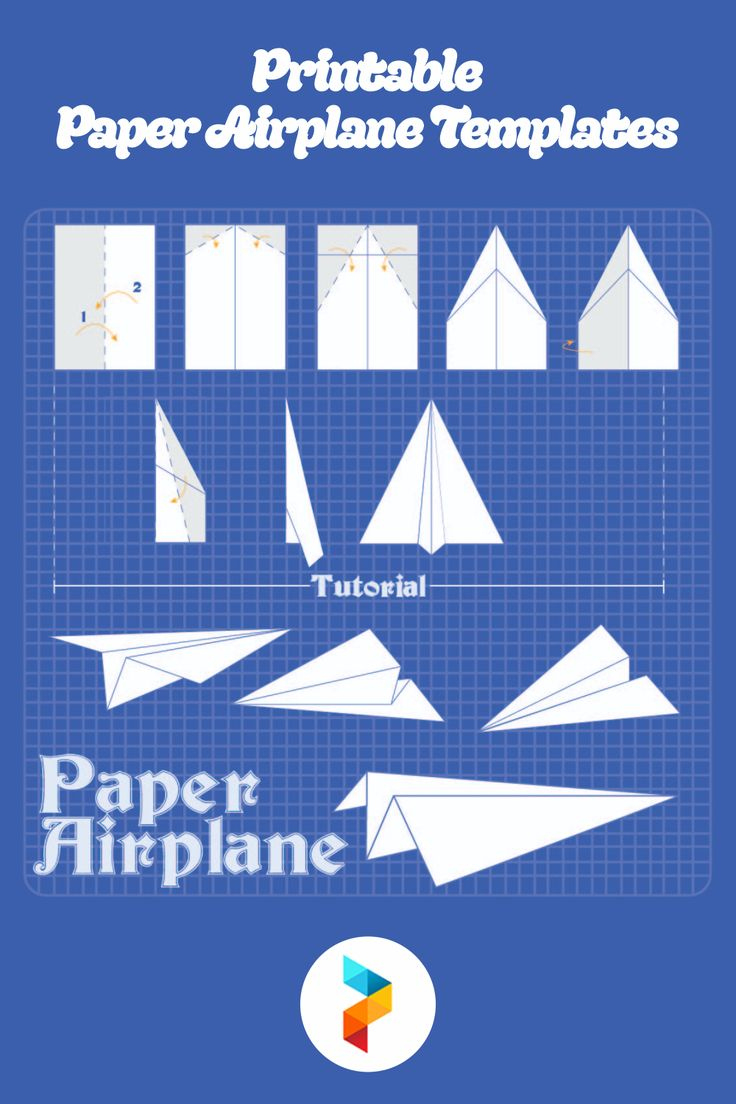 Paper Airplane Templates - 14 Free Pdf Printables | Printablee within Free Printable Paper Airplane Templates