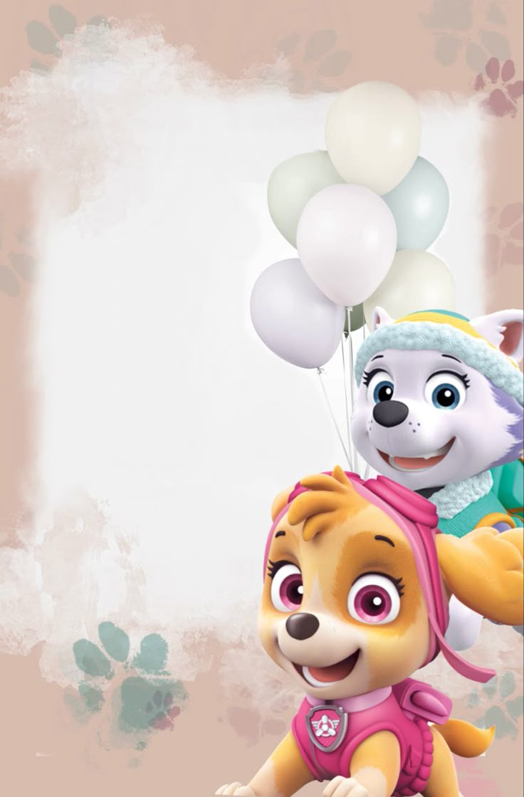 Paw Patrol Printable Birthday E-Invitation - Free Download intended for Paw Patrol Birthday Card Printable