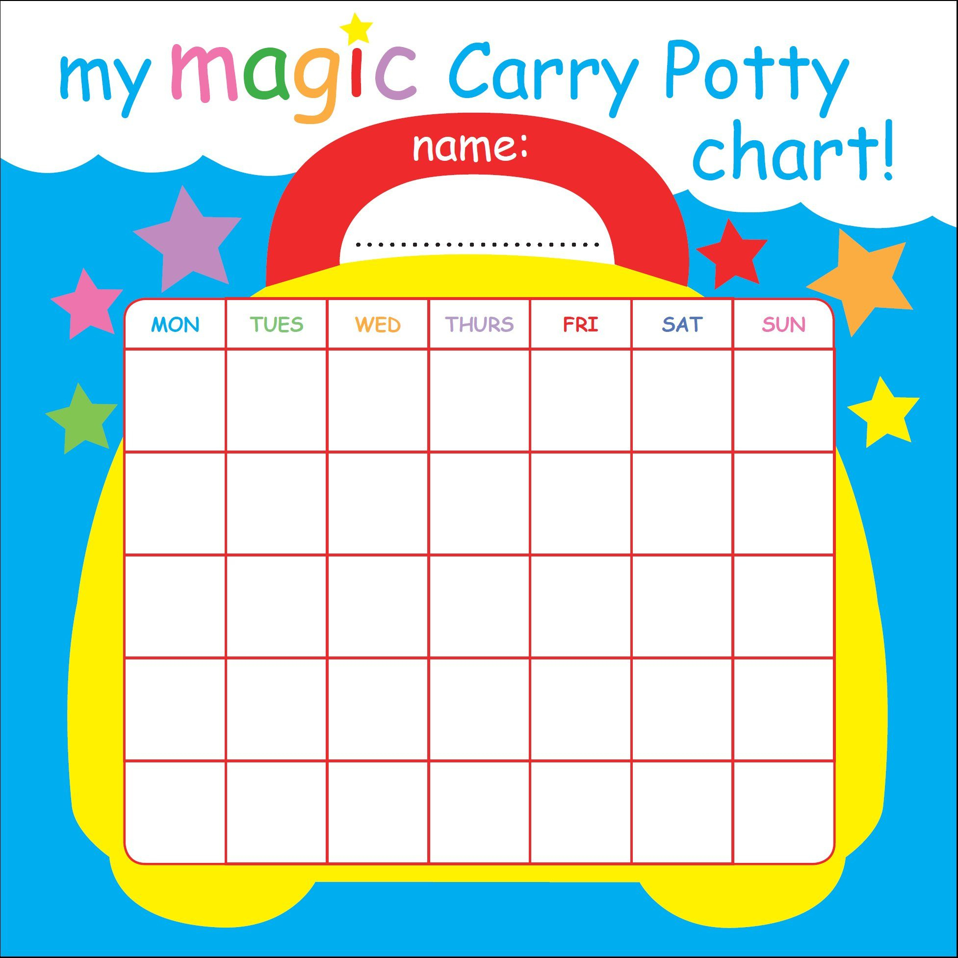 Potty Training Toilet Printable Sticker Chart For Potty Training pertaining to Potty Training Sticker Chart Printable