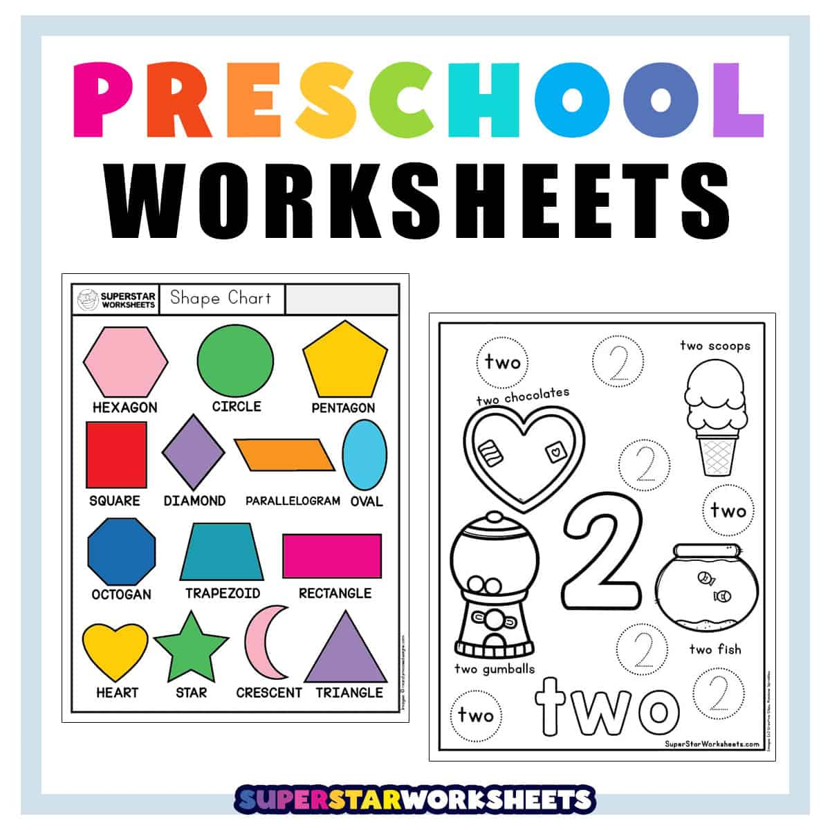 Preschool Worksheets - Superstar Worksheets with regard to Free Printable Worksheets For Pre K