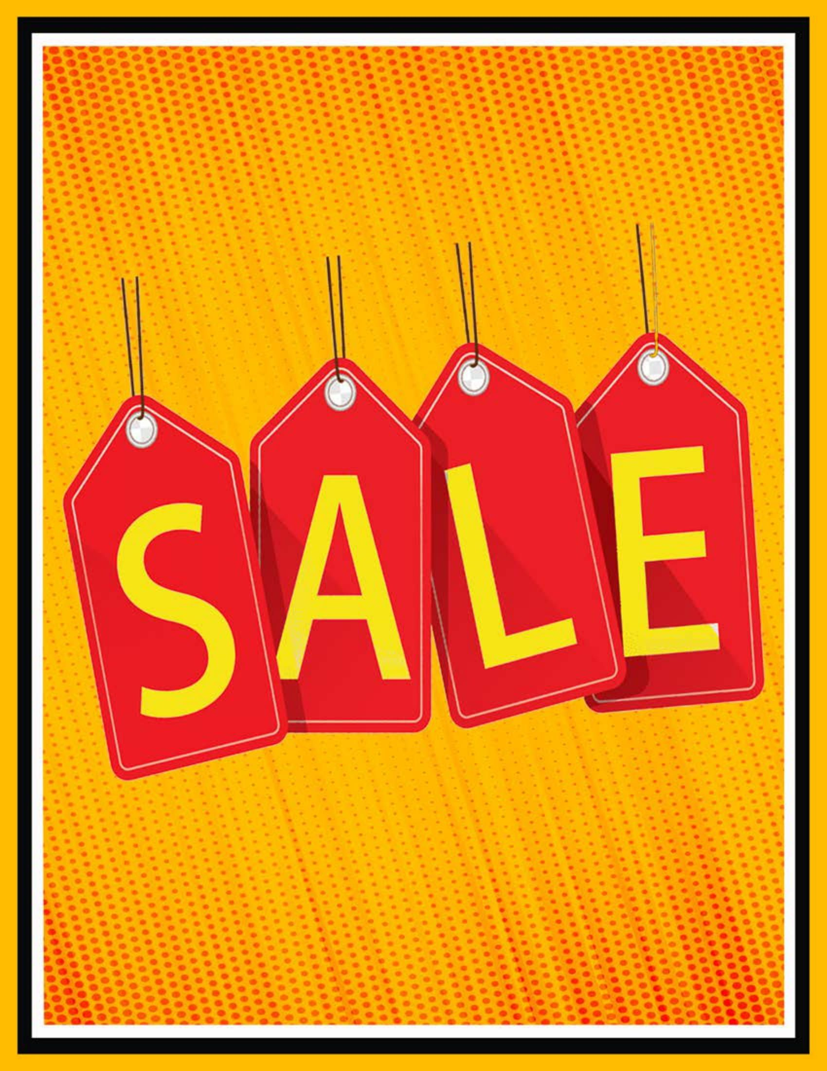 Print Ready Retail Sale Sign | Free Download - Worksheets Library inside Free Printable Retail Sale Signs