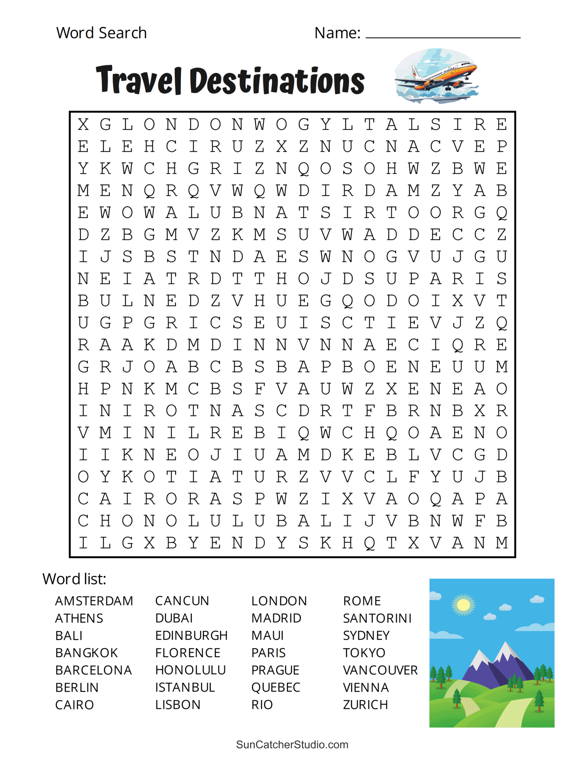 Printable Adult Word Search Puzzles (Word Find) – Free Printables for Word Search Puzzles Printable Adults