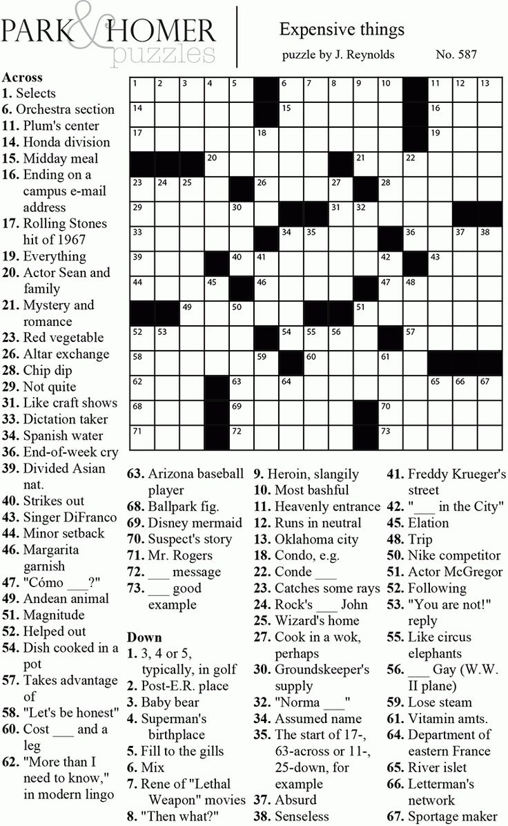 Printable Crossword Puzzles - Get Yourself Some Easy Crossword with regard to Free Printable Crossword Puzzles With Answers