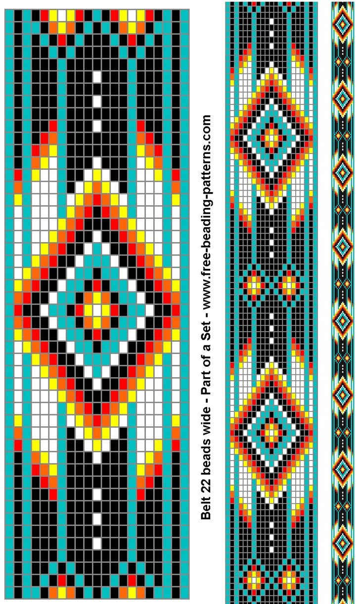 Printable Native American Bead Patterns 27 in Free Printable Native American Beading Patterns