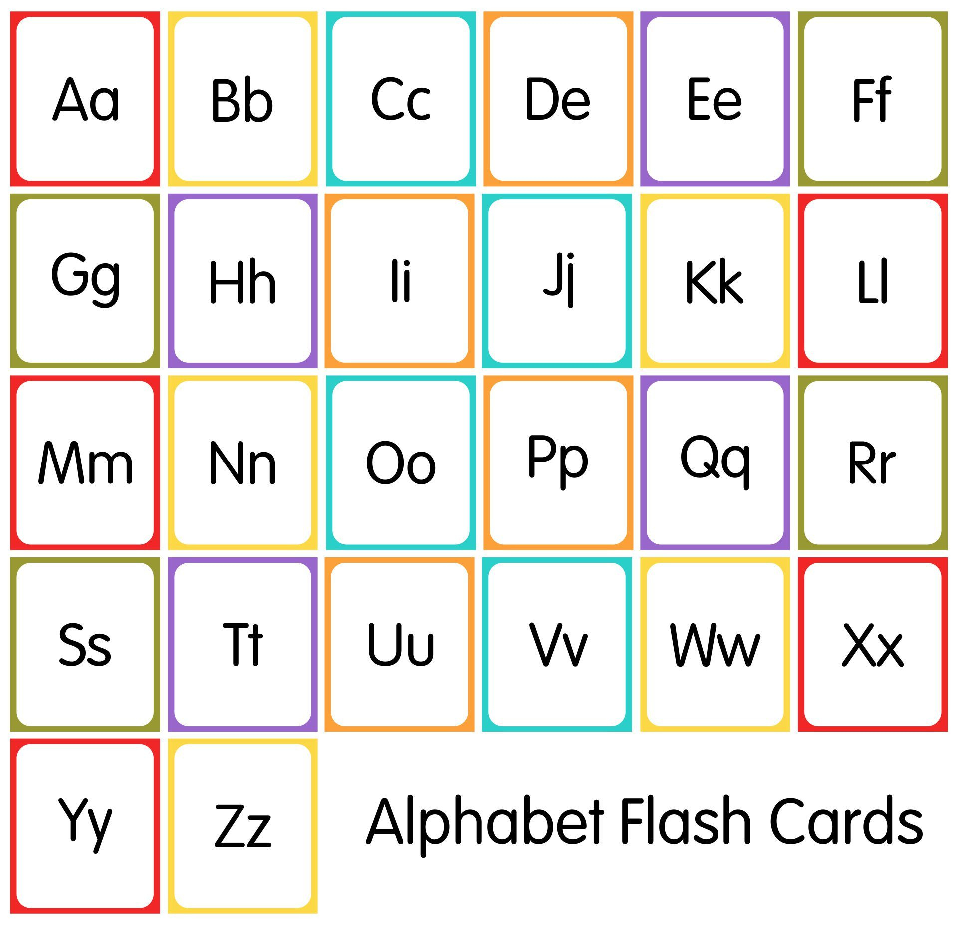 Printable Uppercase Lowercase Letters Printable Alphabet 26 Pages pertaining to Upper And Lower Case Alphabet Printables