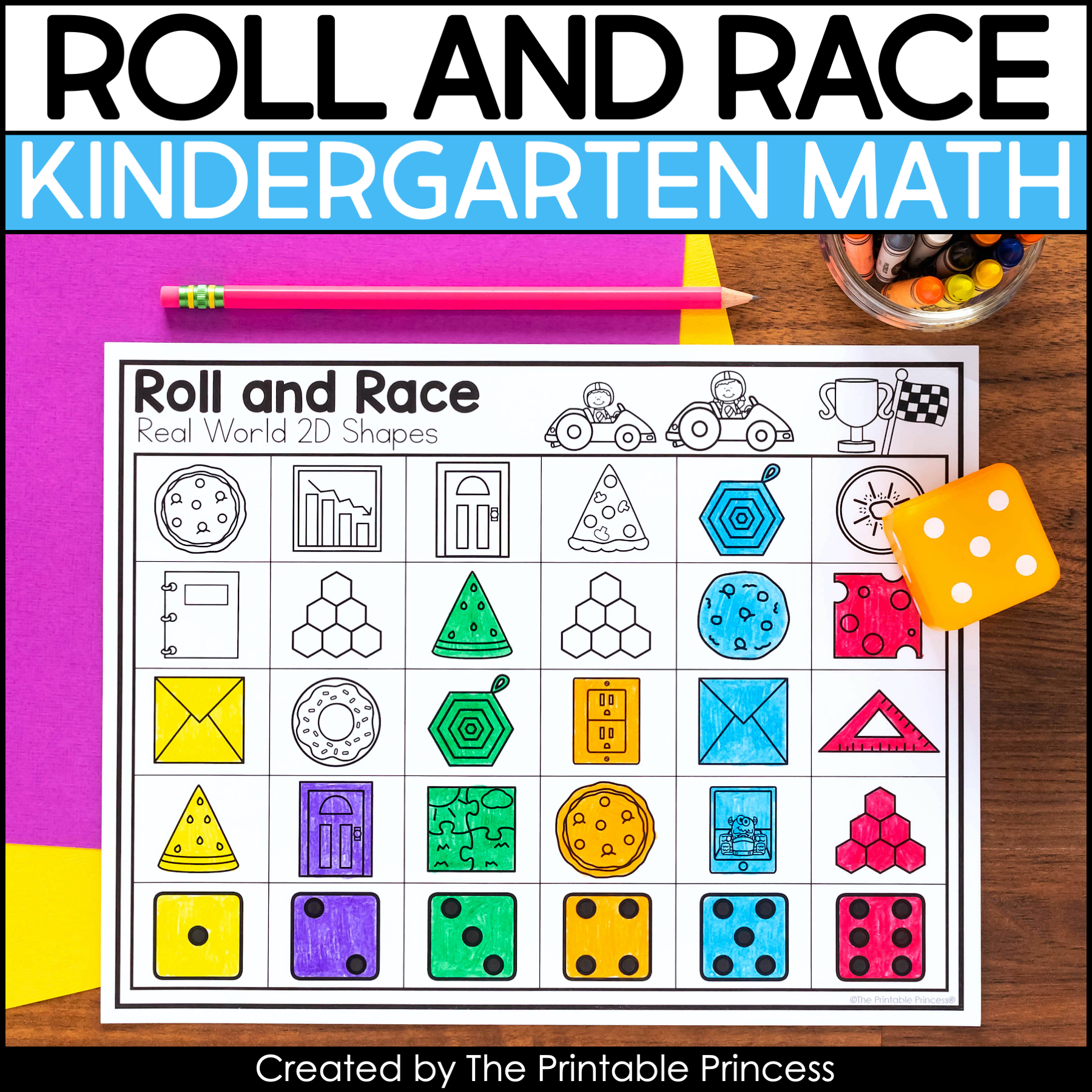 Roll And Race Kindergarten Math | Roll And Cover Math Games - The intended for Printable Math Games For Kindergarten