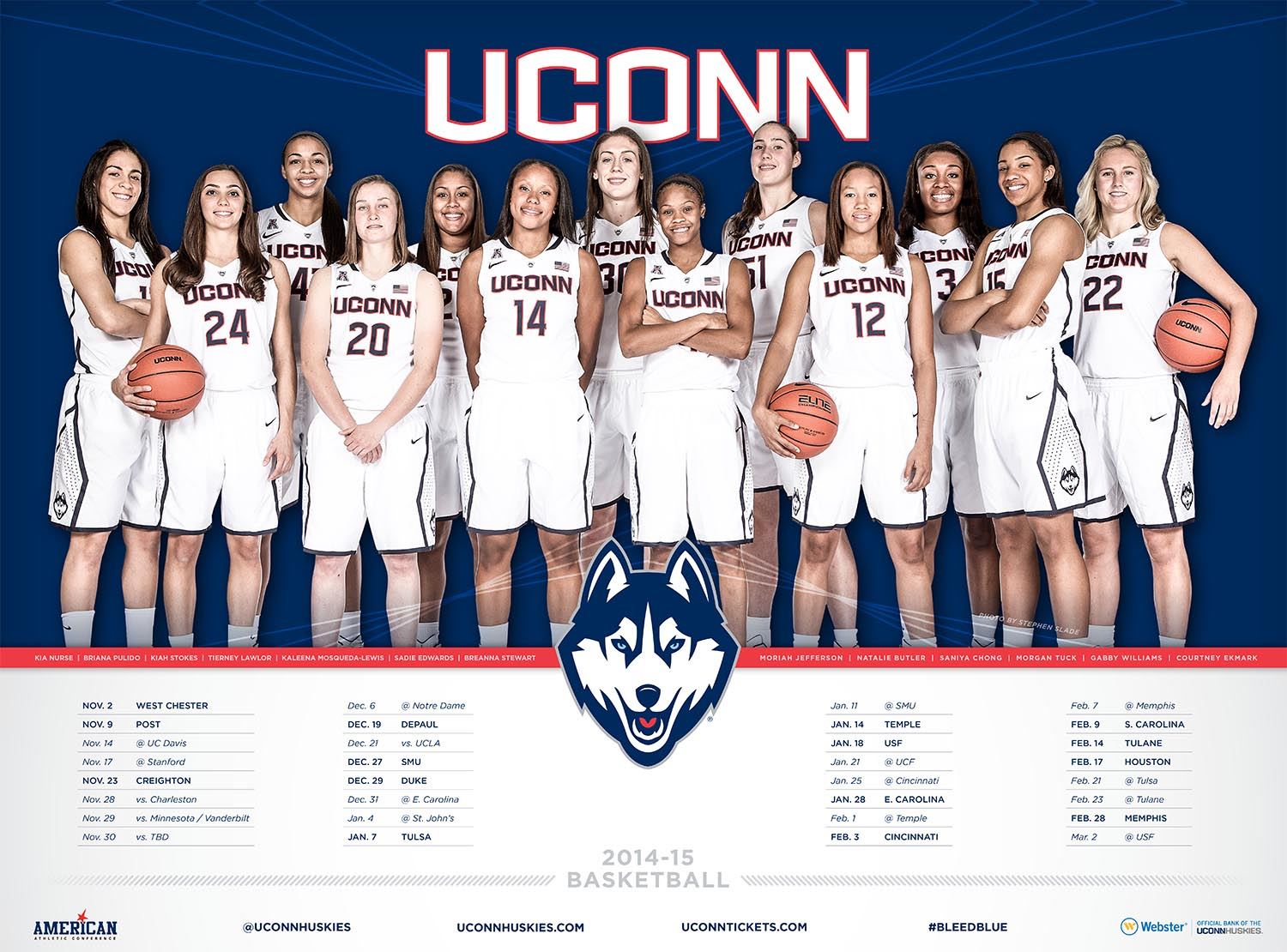 Uconn Wbb | Poster Swag in Uconn Women'S Basketball Schedule 23 24 Printable