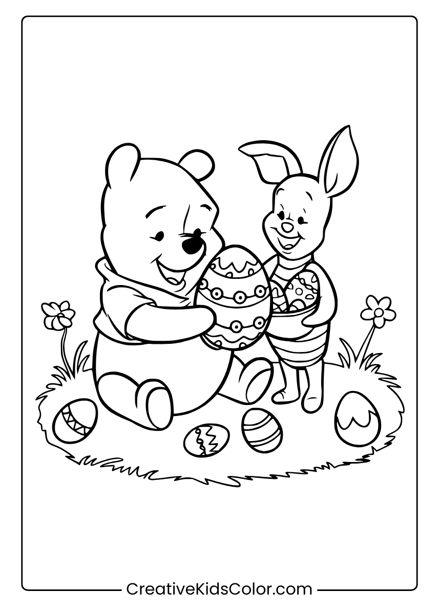 Winnie The Pooh Coloring Pages [25+ Free Printable Pdf] in Winnie the Pooh Printable Images